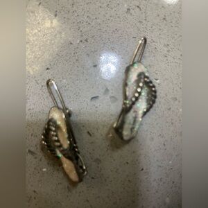 2 Mini Flip Flop Barrettes 3/4 inch